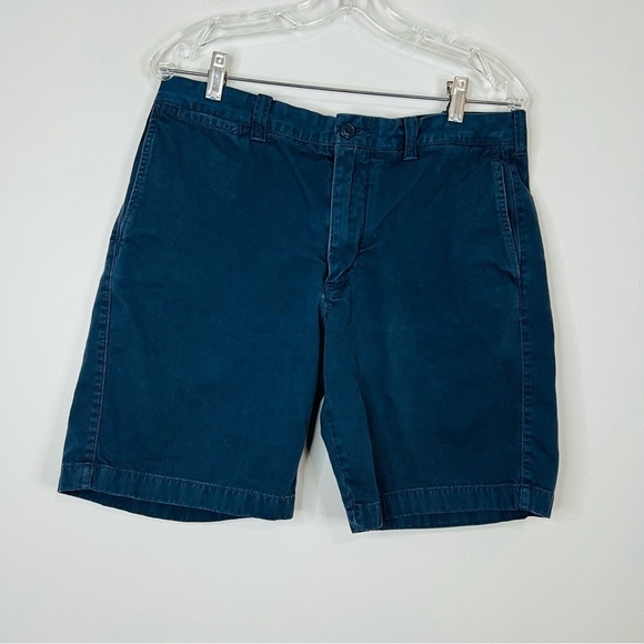 J. Crew Navy Cotton Twill Chino Shorts 33 - Picture 2 of 8